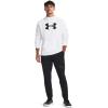 Under Armour mens Armour Fleece Big Logo Hoodie((100) White / / Black)