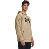 Under Armour mens Armour Fleece Big Logo Hoodie((299) City Khaki / / Black)