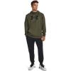 Under Armour mens Armour Fleece Big Logo Hoodie((390) Marine Od Green / / Black)