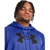 Under Armour mens Armour Fleece Big Logo Hoodie((400) Team Royal / / Black)