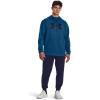 Under Armour mens Armour Fleece Big Logo Hoodie((426) Varsity Blue / / Black)