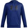 Under Armour mens Armour Fleece Big Logo Hoodie((432) Tech Blue / / Black)