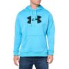 Under Armour mens Armour Fleece Big Logo Hoodie((432) Tech Blue / / Black)