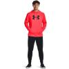 Under Armour mens Armour Fleece Big Logo Hoodie((628) Beta / / Black)