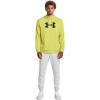 Under Armour mens Armour Fleece Big Logo Hoodie((743) Lime Yellow / / Black)