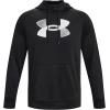 Under Armour mens Armour Fleece Big Logo Hoodie(Black)