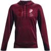Under Armour mens Armour Fleece Big Logo Hoodie(Dark Maroon (601)/League Red)