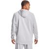 Under Armour mens Armour Fleece Big Logo Hoodie(Halo Gray (014)/Twilight Purple)