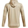 Under Armour mens Armour Fleece Big Logo Hoodie(Khaki Base (289)/Baroque Green)