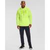 Under Armour mens Armour Fleece Big Logo Hoodie(Lime Fizz (291)/Green Citrine)