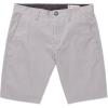 Volcom Men’s Modern Fit 21″ Chino Short, Grey,32