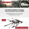 YAKIMA, HangOut Car Trunk Bike Rack, 3 Bike Capacity(2-bike)