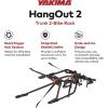 YAKIMA, HangOut Car Trunk Bike Rack, 3 Bike Capacity(2-bike)