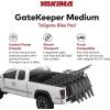 Yakima Gatekeeper Full Size Truck Bed Large Trunk Tailgate Bicycle Rack Pad with Soft Felt Backing, Cradles, and Buckles for 6 Bikes, Cascade Blue(Black)
