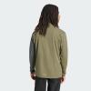 adidas Mens Terrex Multi Half-Zip Long Sleeve T-Shirt(Olive Strata)