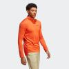 adidas Mens Terrex Multi Half-Zip Long Sleeve T-Shirt(Semi Impact Orange)