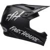 BELL Full-9 Fusion MIPS Lightweight Fiberglass Shell Adult Full Face MTB Downhill BMX Helmet(Fasthouse Matte Black/White)