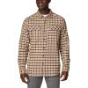 Columbia Men’s Flare Gun Stretch Flannel(Ancient Fossil Small Check)