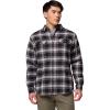 Columbia Men’s Flare Gun Stretch Flannel(Black Two Lane Tartan)