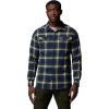Columbia Men’s Flare Gun Stretch Flannel(Collegiate Navy Two Lane Tartan)