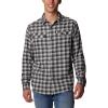 Columbia Men’s Flare Gun Stretch Flannel(Columbia Grey Gradient Check)