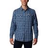Columbia Men’s Flare Gun Stretch Flannel(Dark Mountain Gradient Check)