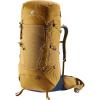 Deuter Aircontact Core 65+10 Hiking Backpack, Ink, 75 Liters(Almond-ink)