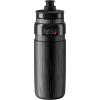 Elite Fly Tex Cycling Water Bottle 550ml – Clear Smoke – Ultra-Lightweight, BPA-Free, Easy-Squeeze Sports Bottle for Road, MTB & Gravel(Black  750ml)