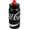 Elite Fly Tex Cycling Water Bottle 550ml – Clear Smoke – Ultra-Lightweight, BPA-Free, Easy-Squeeze Sports Bottle for Road, MTB & Gravel(Coca Cola Black  550ml)