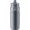 Elite Fly Tex Cycling Water Bottle 550ml – Clear Smoke – Ultra-Lightweight, BPA-Free, Easy-Squeeze Sports Bottle for Road, MTB & Gravel(Grey  750ml)