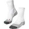FALKE Men’s RU3 Comfort Running Socks, Thick Cushion, Anatomic, 1 Pair(White (White-mix 2020))
