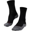 FALKE Women’s TK5 Wander Hiking Socks, 1 Pair(Black (Black-mix 3010))