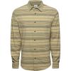 Flylow Men’s Royal Shirt – Button-Up Long-Sleeve Shirt for Mountain Biking & Casual Wear(Coyote (Stripes))