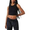 Free People Women’s Free Throw Muscle Tank(Black)