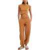 Free People womens Hot Shot Crossover Set(Camel)