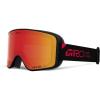 Giro Method Snow Goggle 2021(Black/Red Stacked – Vivid Ember & Vivid Infrared)