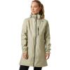 Helly Hansen Women’s Long Belfast Lightweight Waterproof Windproof Breathable Raincoat Jacket with Hood(463 Light Lav)