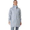 Helly-Hansen Women’s Moss Rain Coat(601 Washed Navy Stripe Aop)