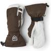 Hestra Army Leather Heli Ski Glove, 3-Finger Snow Glove for Skiing & Snowboarding for Men & Women(Espresso)