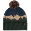 KAVU Herschel Cuffed Beanie Hat – Keep Your Head and Ears Warm in Style(Mountain Stripe)