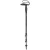 LEKI Legend Black Carbon Adjustable Lightweight Walking Pole (Single) for Trekking & Hiking(Black-Anthracite-Copper)