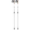 LEKI Spin Shark SL Aluminum Adjustable Lightweight Trekking Poles for Hiking & Nordic Walking(White-Green-Anthracite)