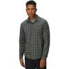 Men’s Astroman Long Sleeve Sun Shirt(Gold Nebula Plaid)