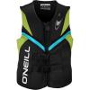 O’Neill Men’s Reactor USCG Life Vest(Black/Dayglow)