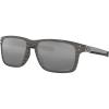 Oakley Men’s Oo9384 Holbrook Mix Rectangular Sunglasses(Woodgrain/Prizm Black)