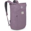Osprey Arcane Roll Top Commuter Backpack, Black(Purple Dusk Heather)