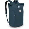 Osprey Arcane Roll Top Commuter Backpack, Black(Stargazer Blue)