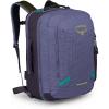 Osprey Transporter 44L Travel Pack, Raven Black(Euphoria Purple)