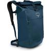Osprey Transporter Roll Top Laptop Backpack, Red Mountain(Venturi Blue)