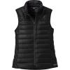 Outdoor Research Women’s Helium Down Vest – Durable & Lightweight Puffer Vest(Black)